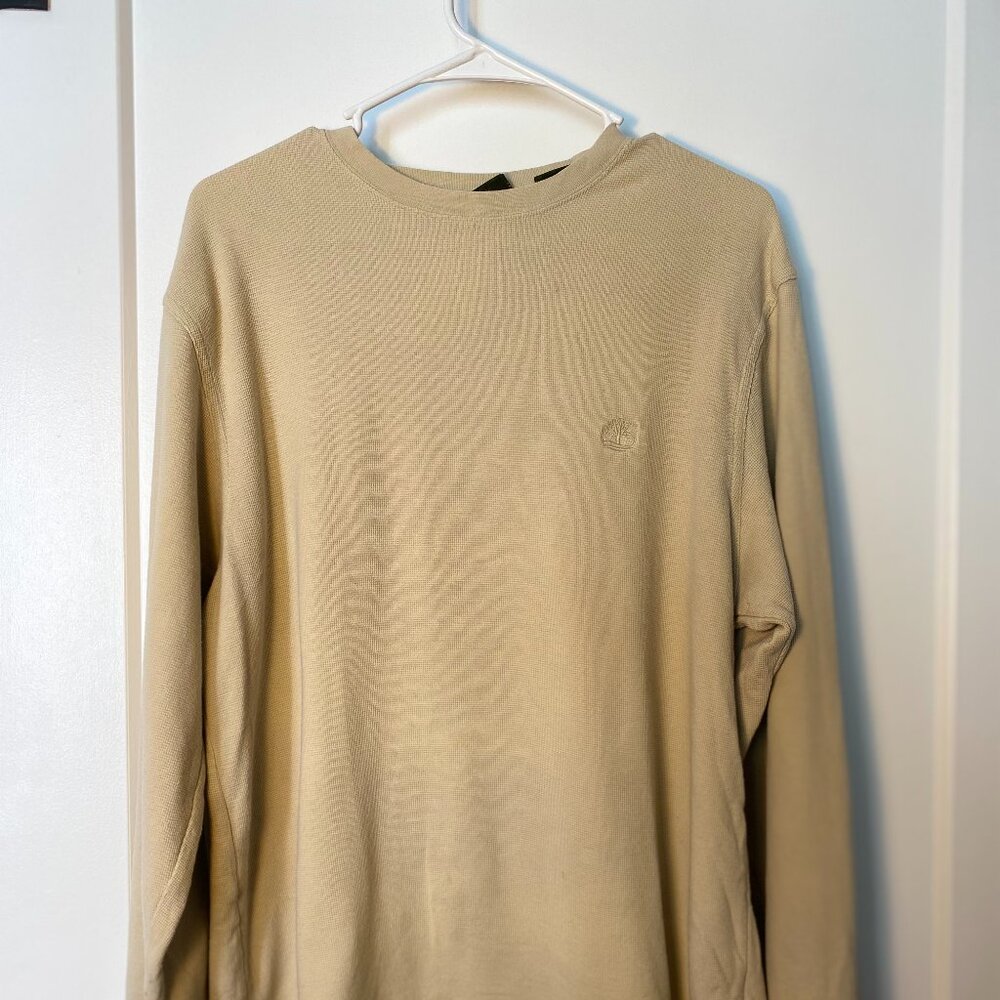 Timberland Pullover: Beige Weather Gear